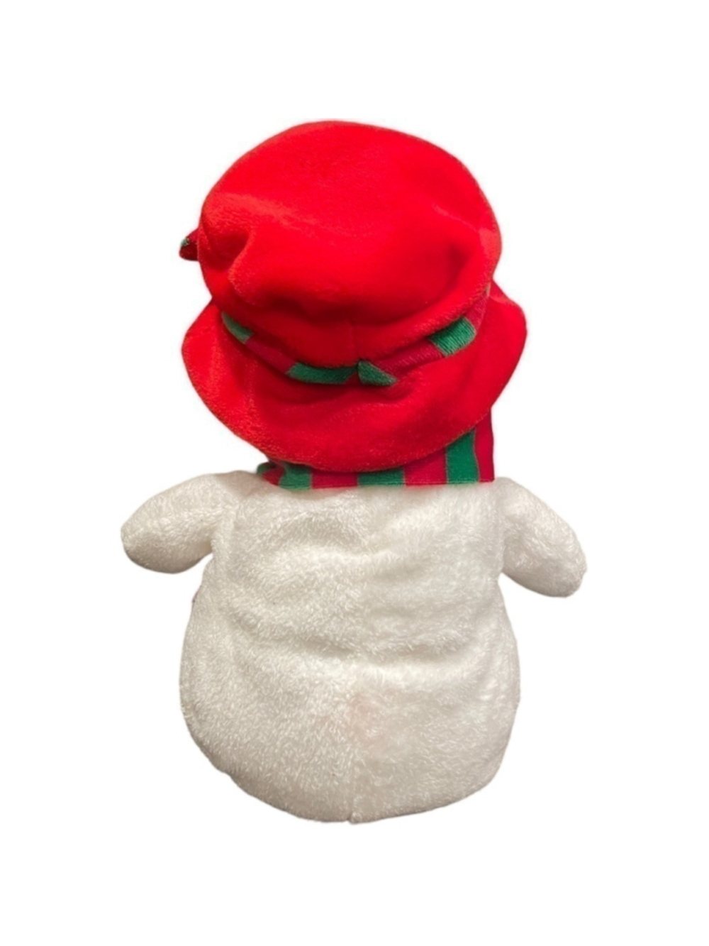 Ty Pluffies Ms Snow Snowman Plush Christmas Scarf White Soft Toy 2006 Retired - Picture 5 of 9